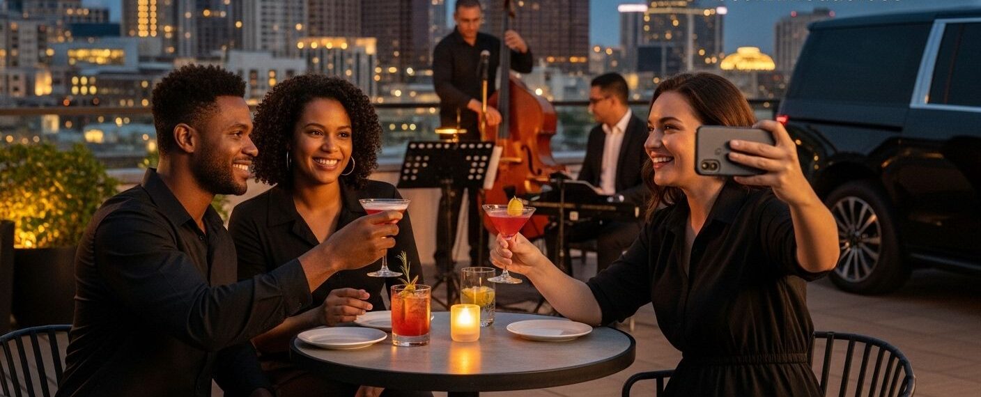 Austin nightlife couples