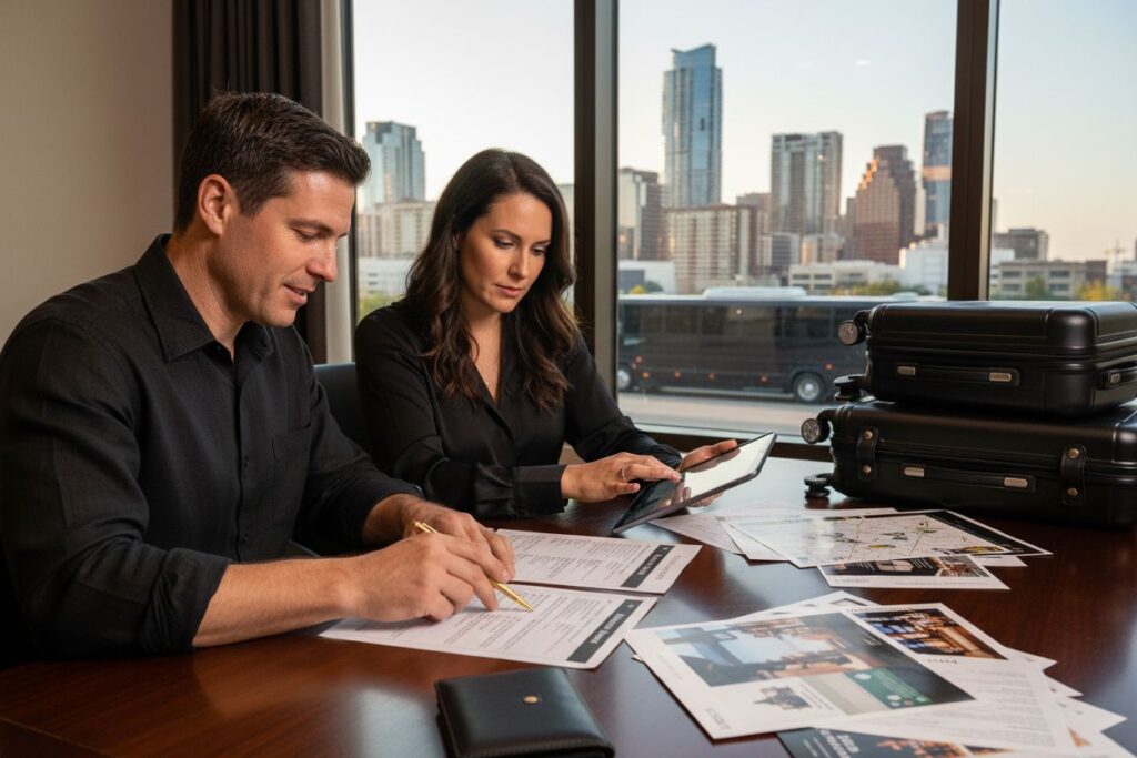 luxury austin tour planning