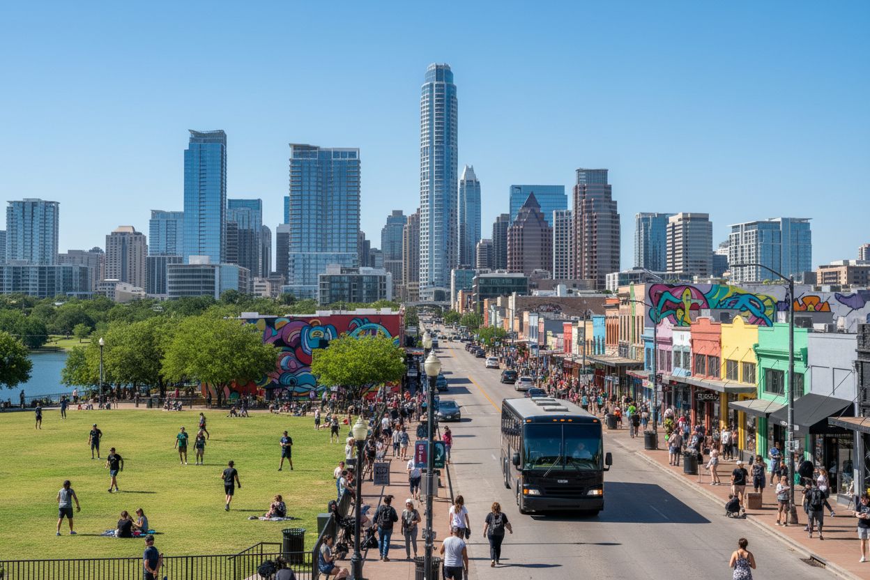 Austin neighborhoods cityscape