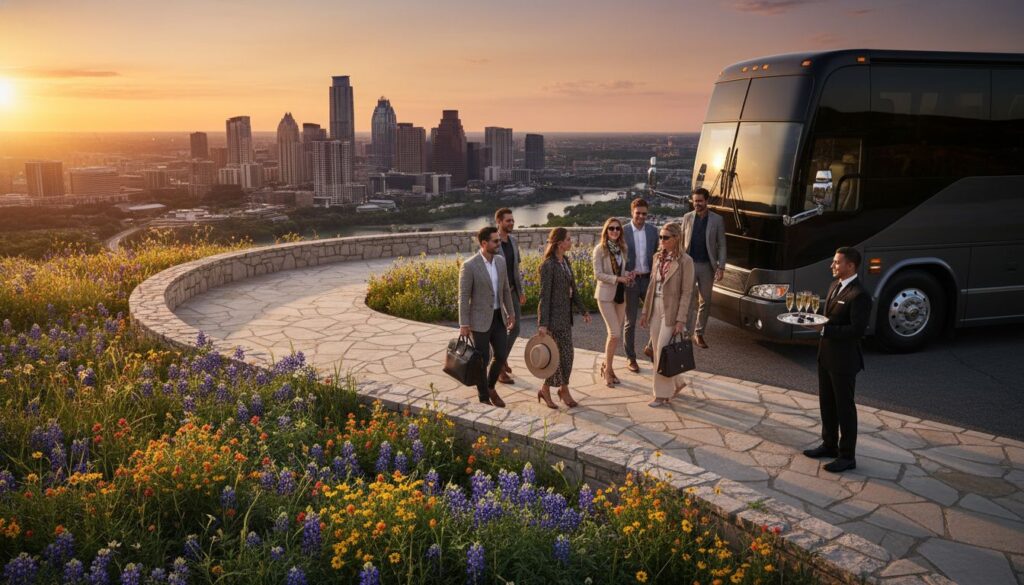 Austin luxury tour bus