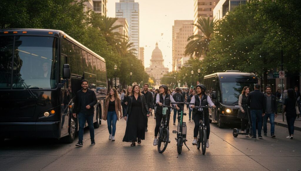 best austin festival transport services hero header image